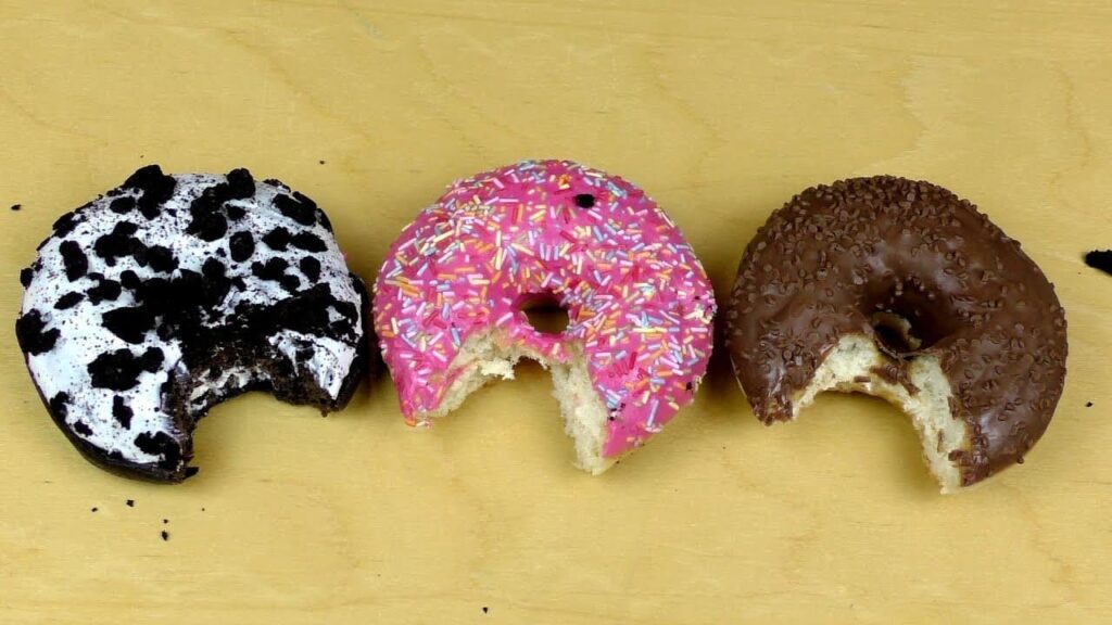 ingredients to make Nutella donuts