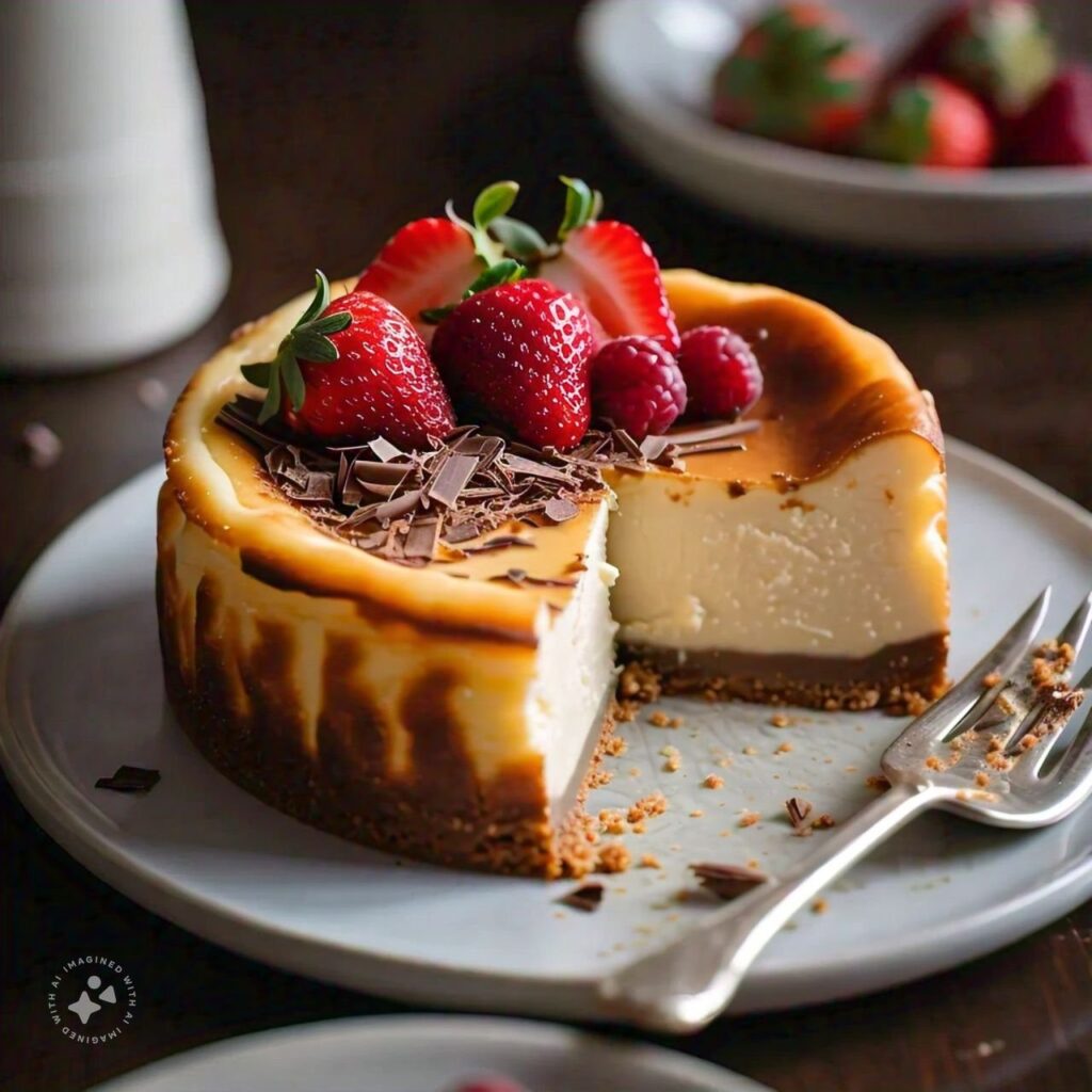 the cheesecake